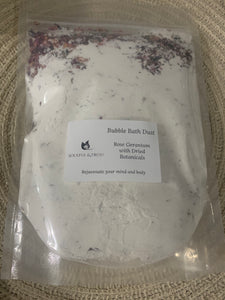 Custom Made Bubble Bath Dust